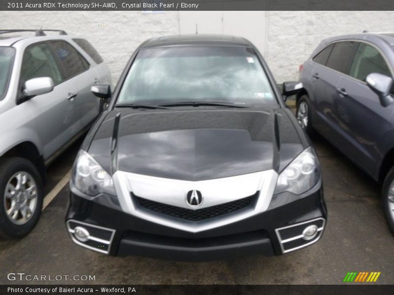 Crystal Black Pearl / Ebony 2011 Acura RDX Technology SH-AWD