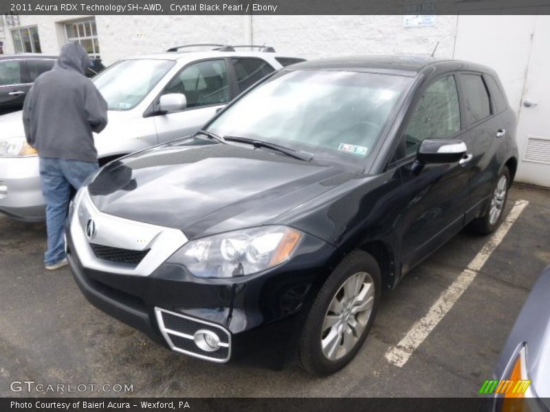 Crystal Black Pearl / Ebony 2011 Acura RDX Technology SH-AWD