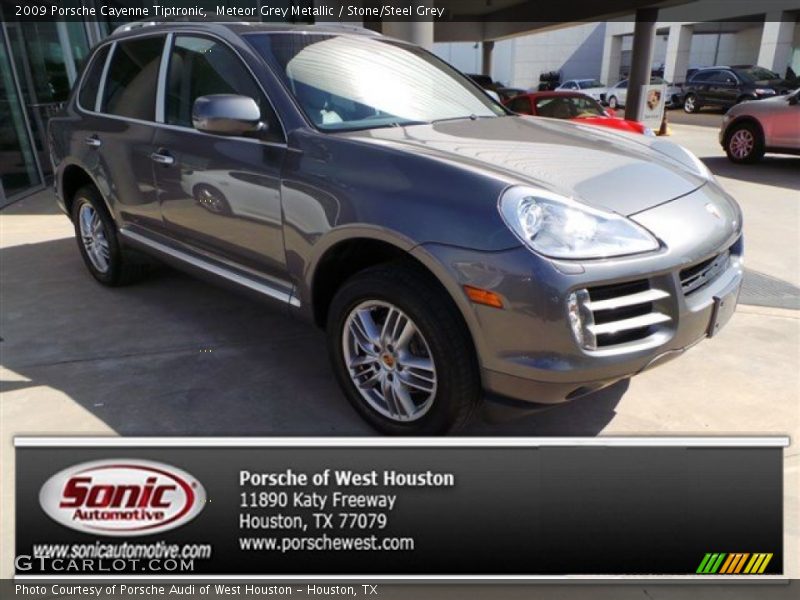 Meteor Grey Metallic / Stone/Steel Grey 2009 Porsche Cayenne Tiptronic