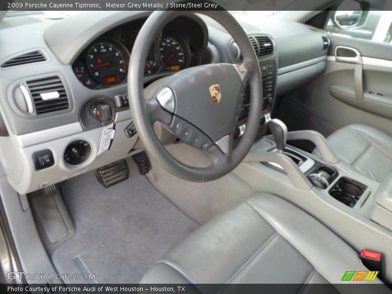 Meteor Grey Metallic / Stone/Steel Grey 2009 Porsche Cayenne Tiptronic