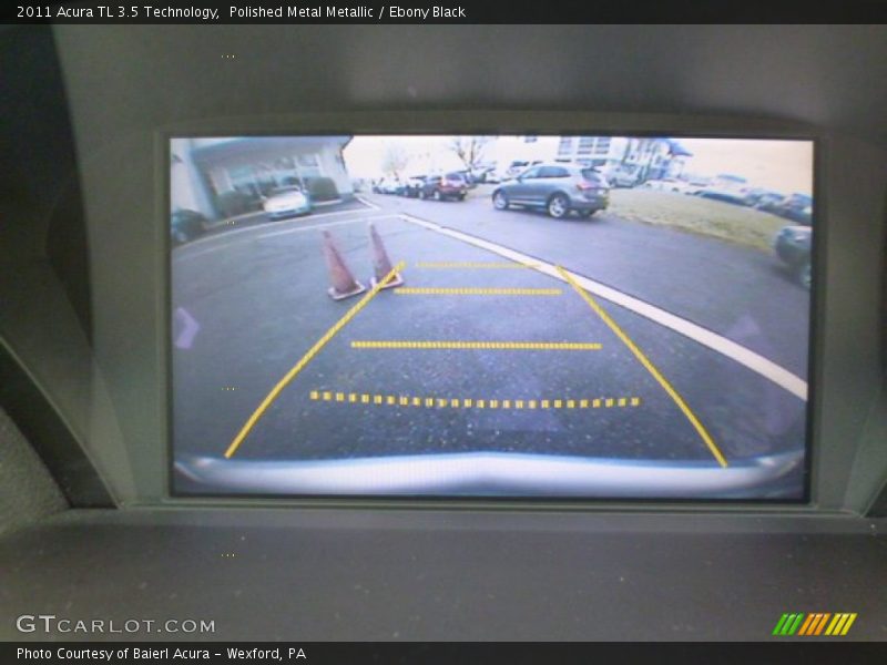 Polished Metal Metallic / Ebony Black 2011 Acura TL 3.5 Technology