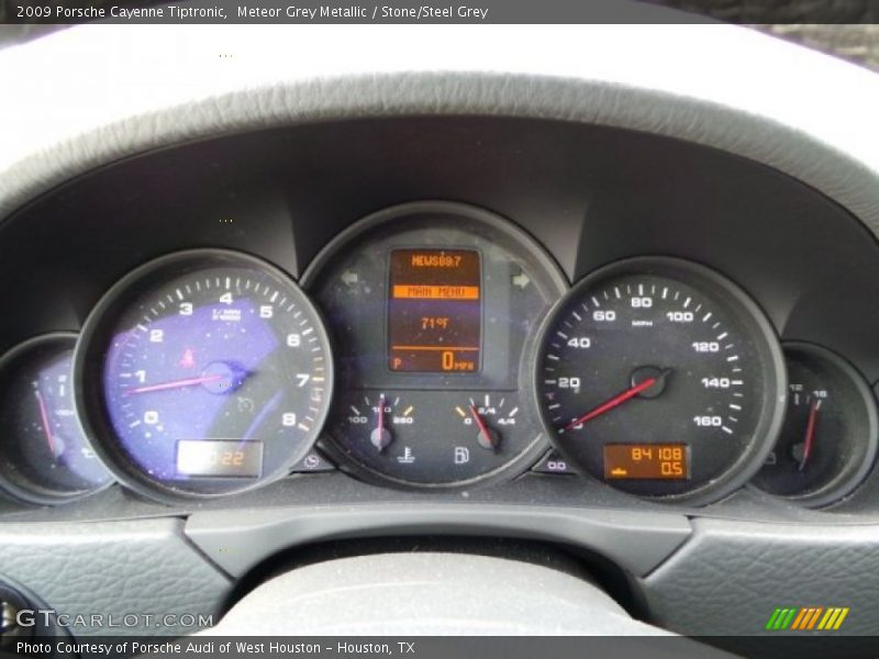 Meteor Grey Metallic / Stone/Steel Grey 2009 Porsche Cayenne Tiptronic