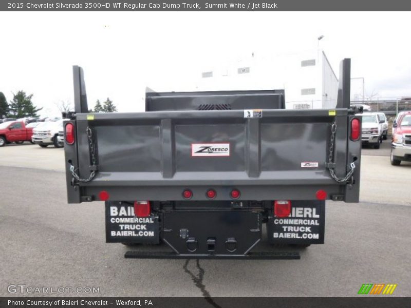 Summit White / Jet Black 2015 Chevrolet Silverado 3500HD WT Regular Cab Dump Truck