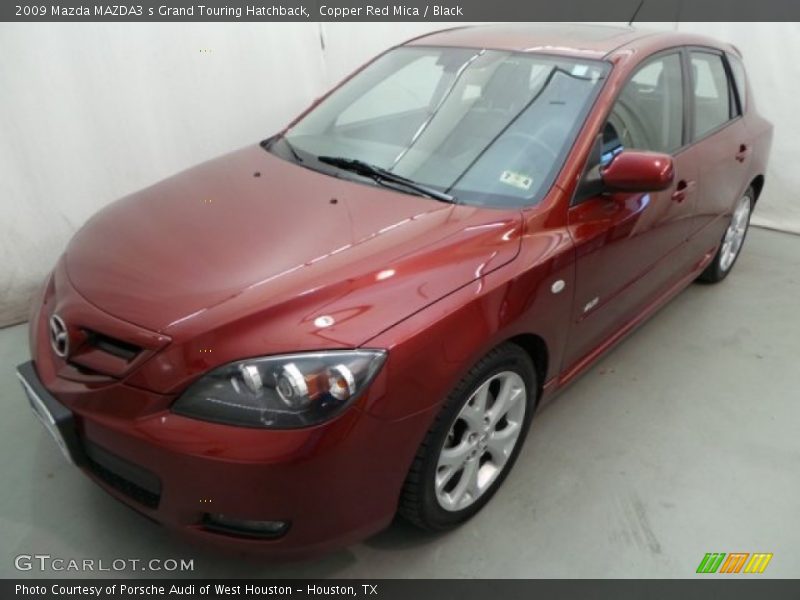 Copper Red Mica / Black 2009 Mazda MAZDA3 s Grand Touring Hatchback