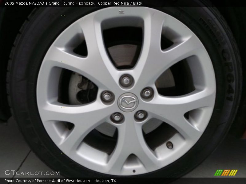 Copper Red Mica / Black 2009 Mazda MAZDA3 s Grand Touring Hatchback