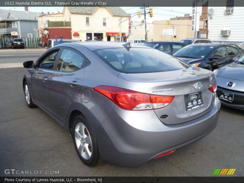 Titanium Gray Metallic / Gray 2012 Hyundai Elantra GLS