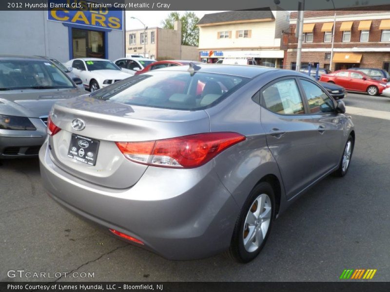 Titanium Gray Metallic / Gray 2012 Hyundai Elantra GLS