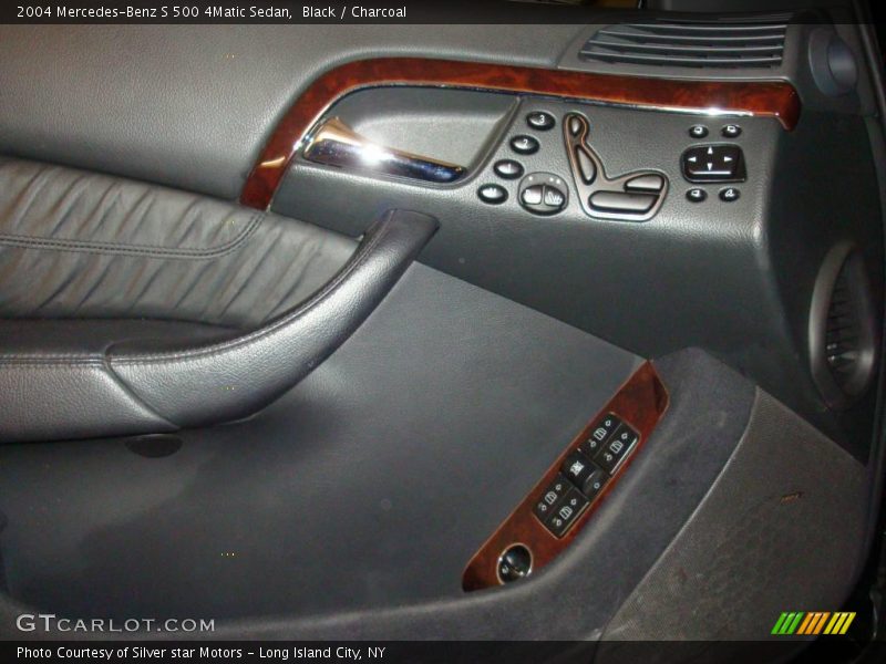 Black / Charcoal 2004 Mercedes-Benz S 500 4Matic Sedan