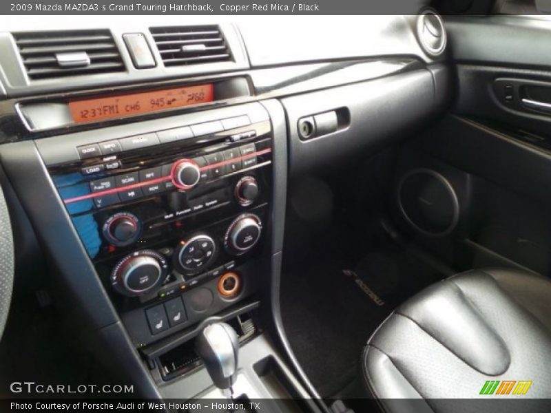 Copper Red Mica / Black 2009 Mazda MAZDA3 s Grand Touring Hatchback