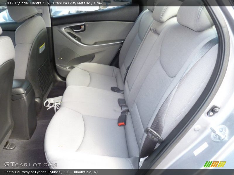 Titanium Gray Metallic / Gray 2012 Hyundai Elantra GLS