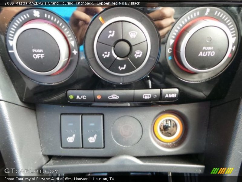 Copper Red Mica / Black 2009 Mazda MAZDA3 s Grand Touring Hatchback