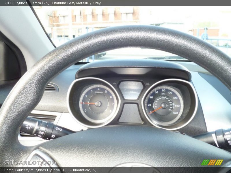Titanium Gray Metallic / Gray 2012 Hyundai Elantra GLS