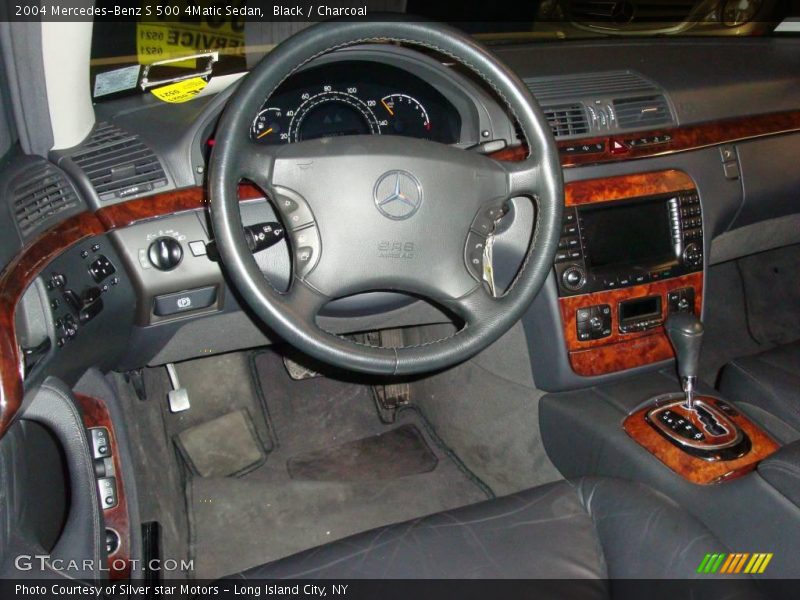 Black / Charcoal 2004 Mercedes-Benz S 500 4Matic Sedan