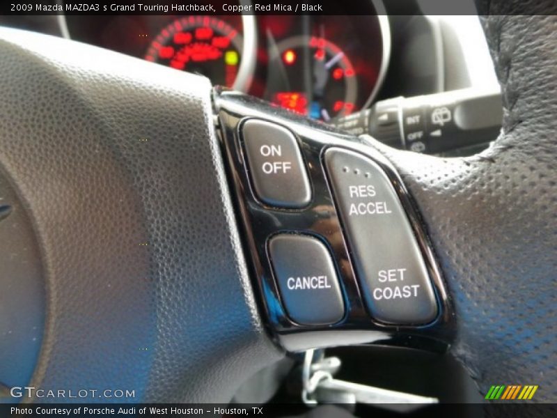 Copper Red Mica / Black 2009 Mazda MAZDA3 s Grand Touring Hatchback