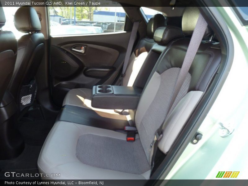 Kiwi Green / Taupe 2011 Hyundai Tucson GLS AWD