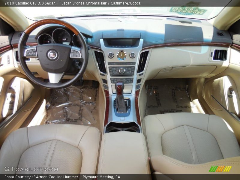 Tuscan Bronze ChromaFlair / Cashmere/Cocoa 2010 Cadillac CTS 3.0 Sedan