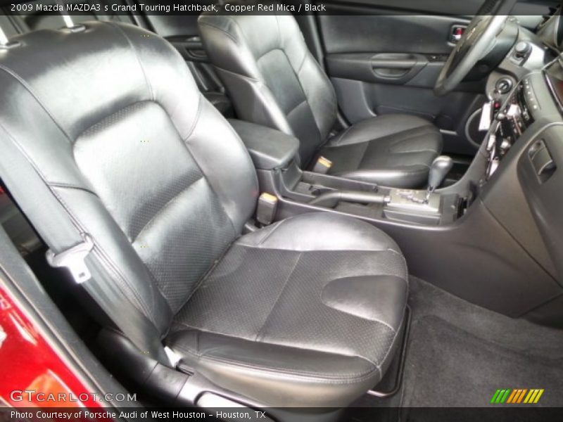 Copper Red Mica / Black 2009 Mazda MAZDA3 s Grand Touring Hatchback