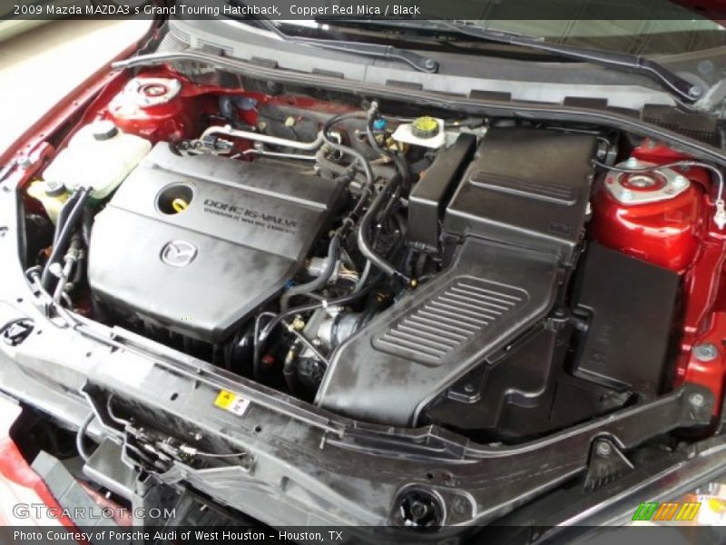 Copper Red Mica / Black 2009 Mazda MAZDA3 s Grand Touring Hatchback
