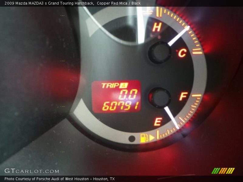 Copper Red Mica / Black 2009 Mazda MAZDA3 s Grand Touring Hatchback