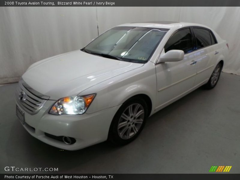 Blizzard White Pearl / Ivory Beige 2008 Toyota Avalon Touring