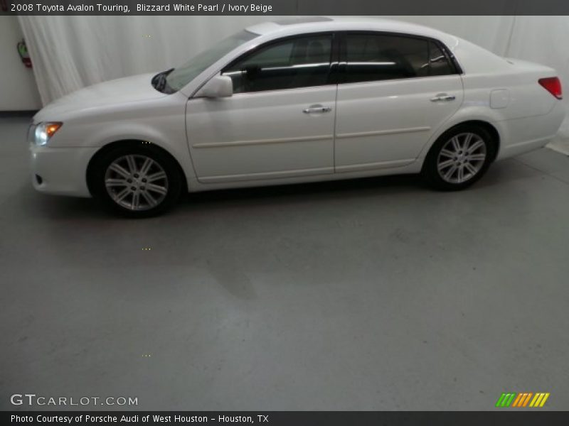 Blizzard White Pearl / Ivory Beige 2008 Toyota Avalon Touring