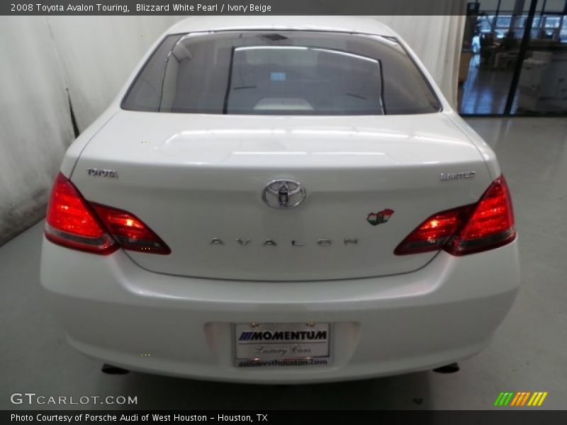 Blizzard White Pearl / Ivory Beige 2008 Toyota Avalon Touring