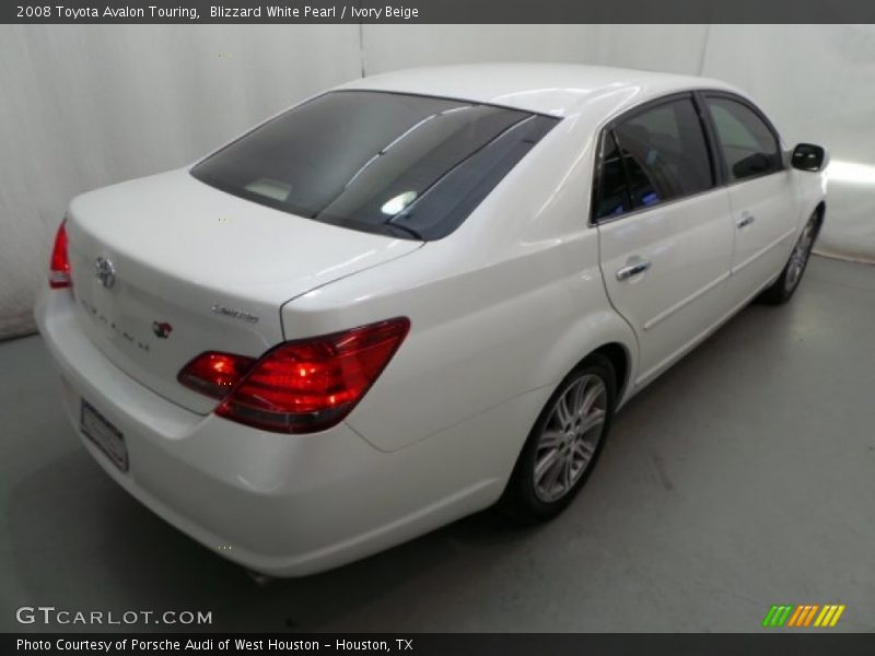 Blizzard White Pearl / Ivory Beige 2008 Toyota Avalon Touring