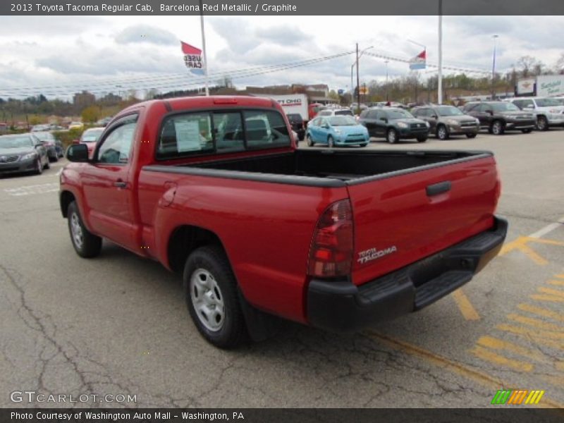 Barcelona Red Metallic / Graphite 2013 Toyota Tacoma Regular Cab