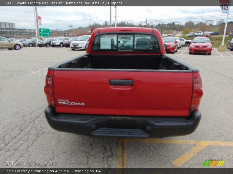 Barcelona Red Metallic / Graphite 2013 Toyota Tacoma Regular Cab