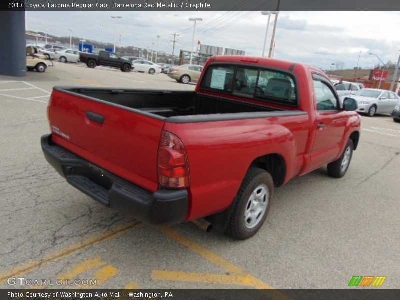 Barcelona Red Metallic / Graphite 2013 Toyota Tacoma Regular Cab