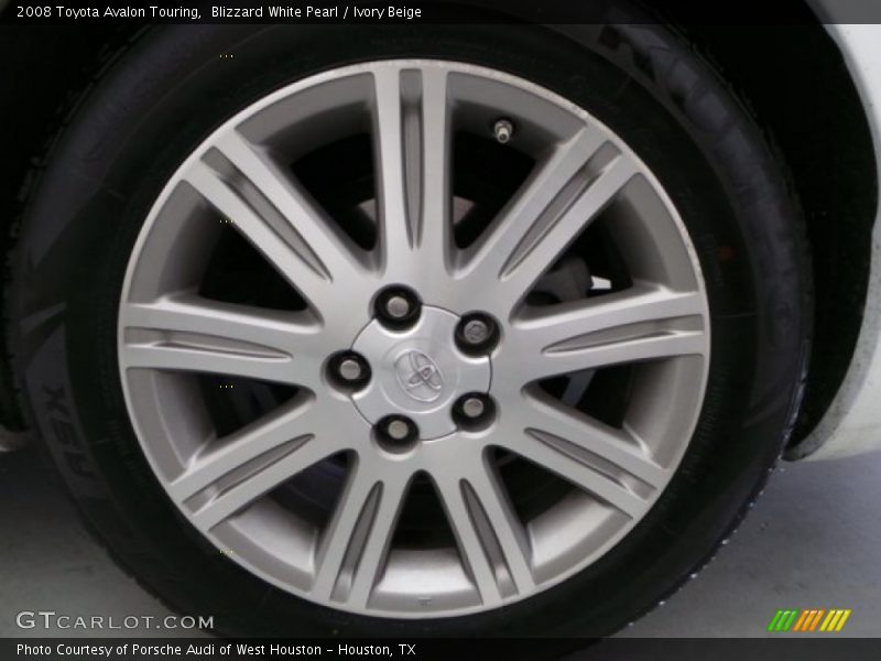 Blizzard White Pearl / Ivory Beige 2008 Toyota Avalon Touring