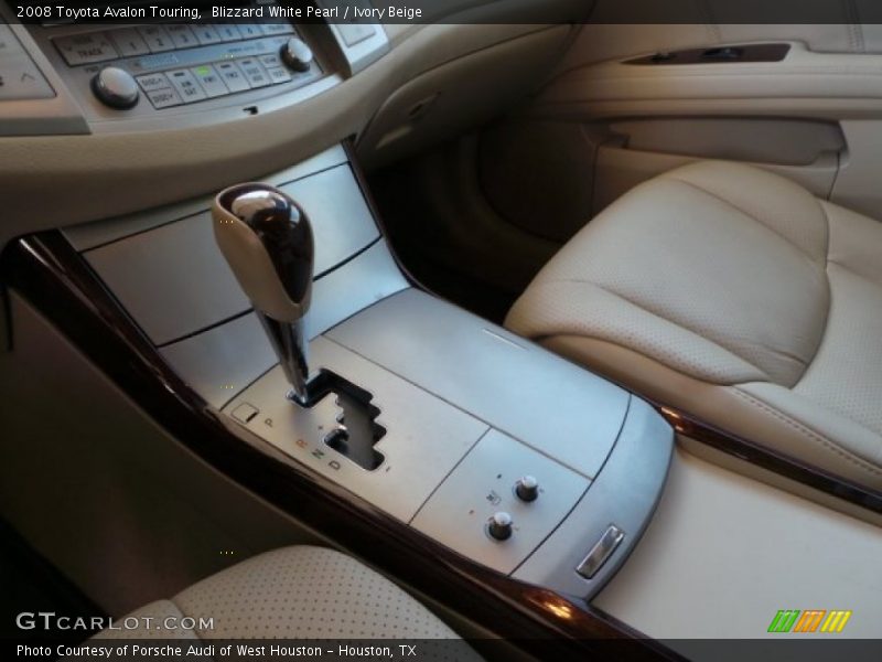 Blizzard White Pearl / Ivory Beige 2008 Toyota Avalon Touring