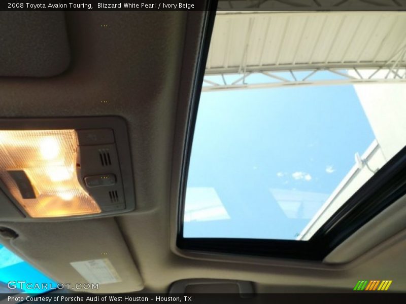 Blizzard White Pearl / Ivory Beige 2008 Toyota Avalon Touring