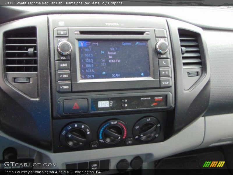 Barcelona Red Metallic / Graphite 2013 Toyota Tacoma Regular Cab