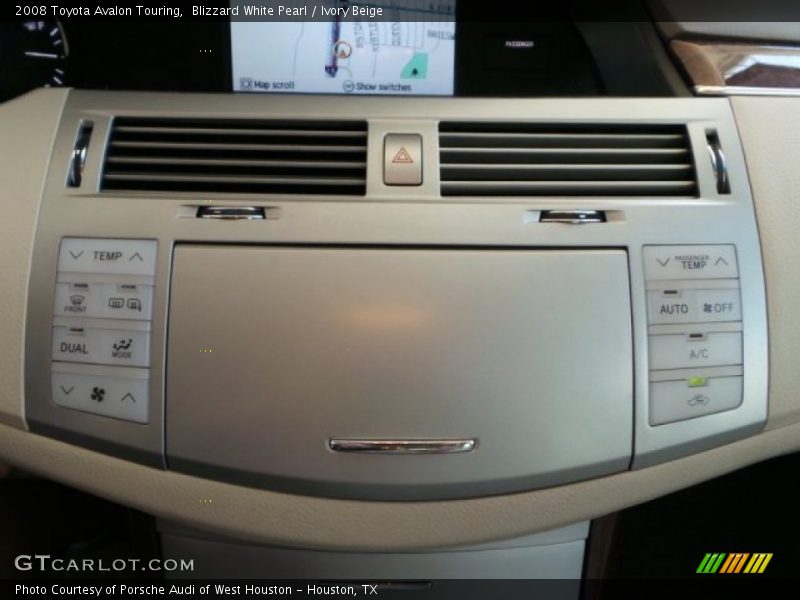 Blizzard White Pearl / Ivory Beige 2008 Toyota Avalon Touring