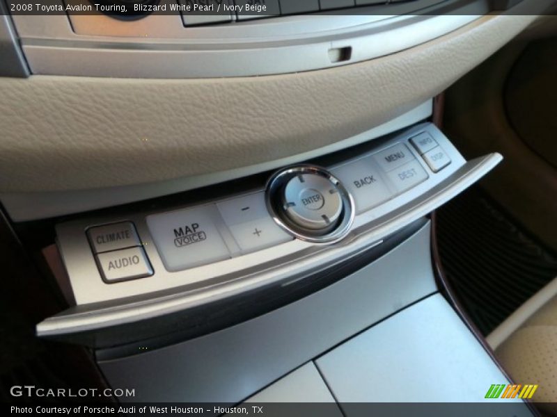 Blizzard White Pearl / Ivory Beige 2008 Toyota Avalon Touring