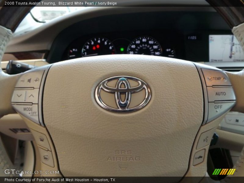 Blizzard White Pearl / Ivory Beige 2008 Toyota Avalon Touring