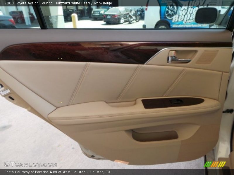 Blizzard White Pearl / Ivory Beige 2008 Toyota Avalon Touring