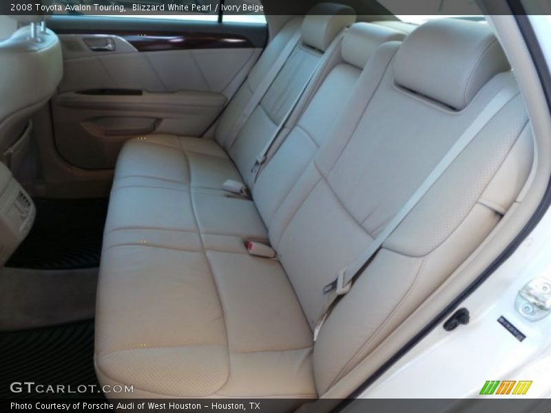 Blizzard White Pearl / Ivory Beige 2008 Toyota Avalon Touring
