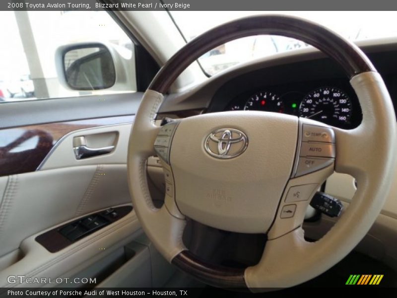 Blizzard White Pearl / Ivory Beige 2008 Toyota Avalon Touring