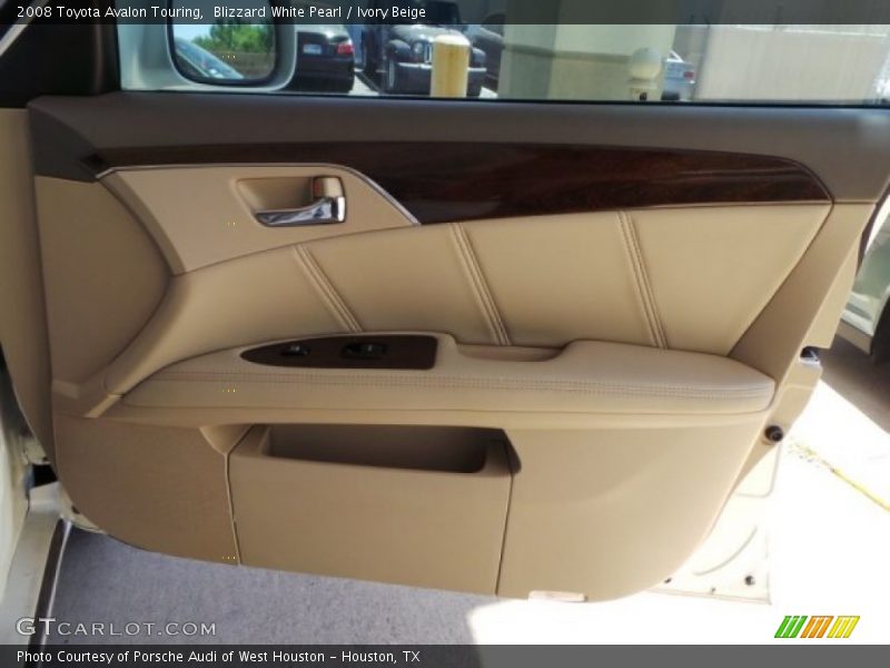 Blizzard White Pearl / Ivory Beige 2008 Toyota Avalon Touring