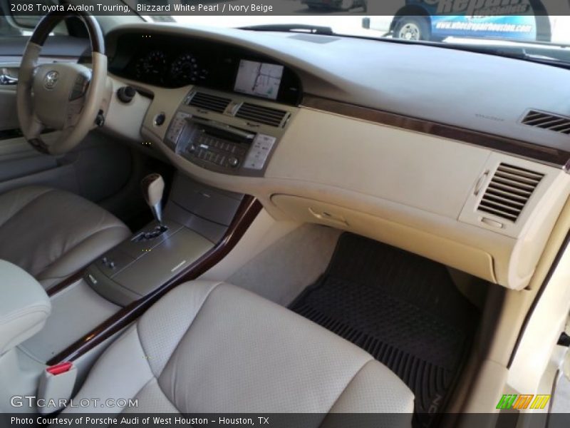 Blizzard White Pearl / Ivory Beige 2008 Toyota Avalon Touring
