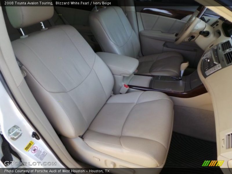 Blizzard White Pearl / Ivory Beige 2008 Toyota Avalon Touring