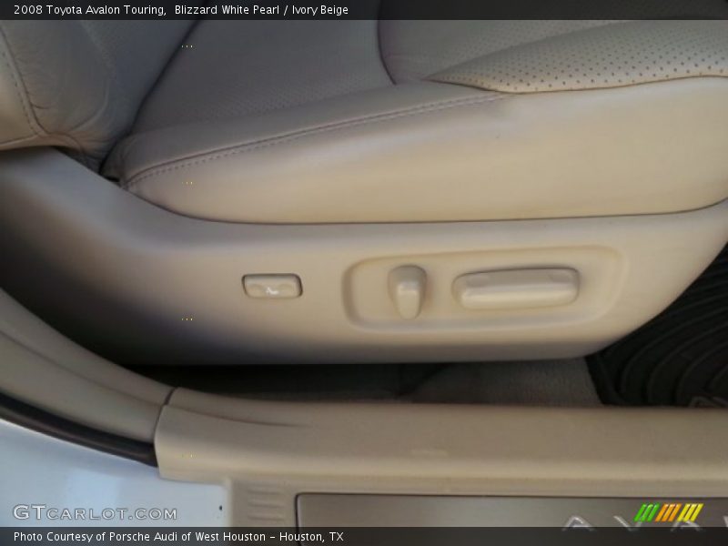 Blizzard White Pearl / Ivory Beige 2008 Toyota Avalon Touring