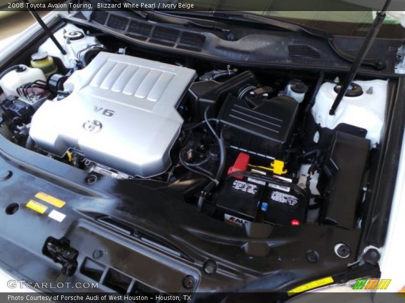Blizzard White Pearl / Ivory Beige 2008 Toyota Avalon Touring