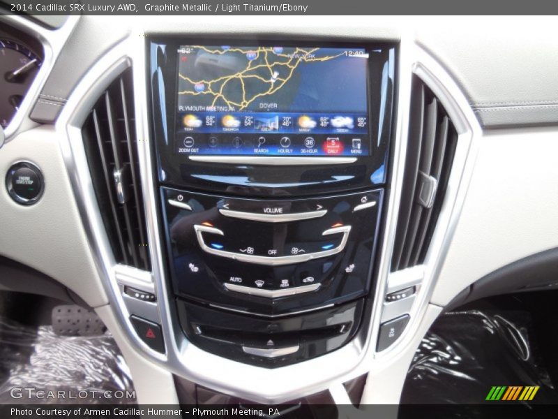 Graphite Metallic / Light Titanium/Ebony 2014 Cadillac SRX Luxury AWD