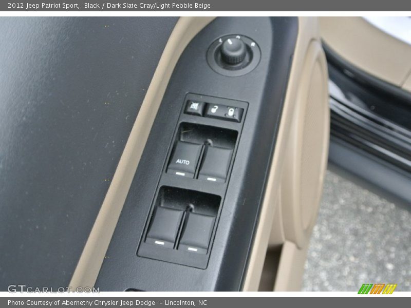 Black / Dark Slate Gray/Light Pebble Beige 2012 Jeep Patriot Sport