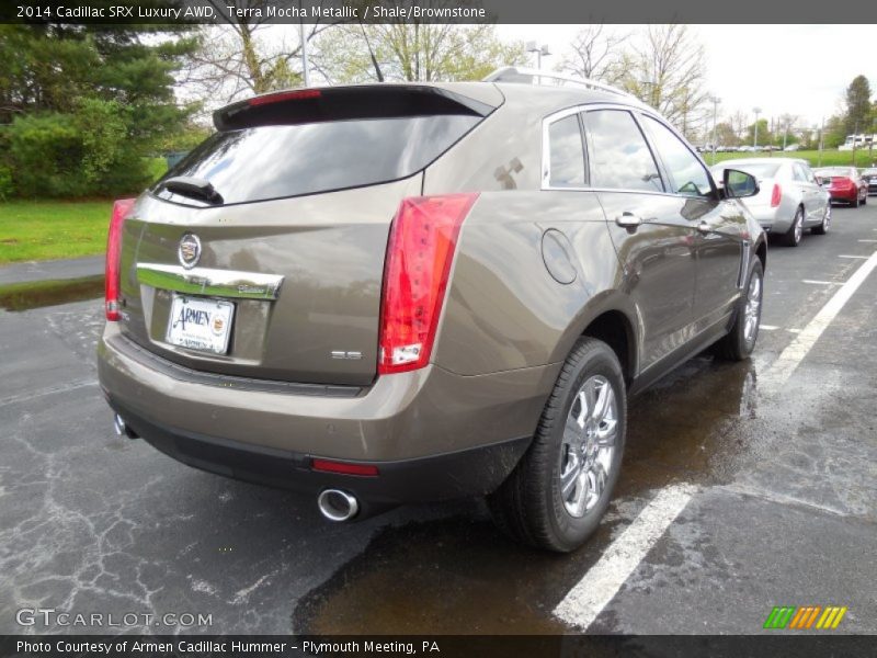 Terra Mocha Metallic / Shale/Brownstone 2014 Cadillac SRX Luxury AWD