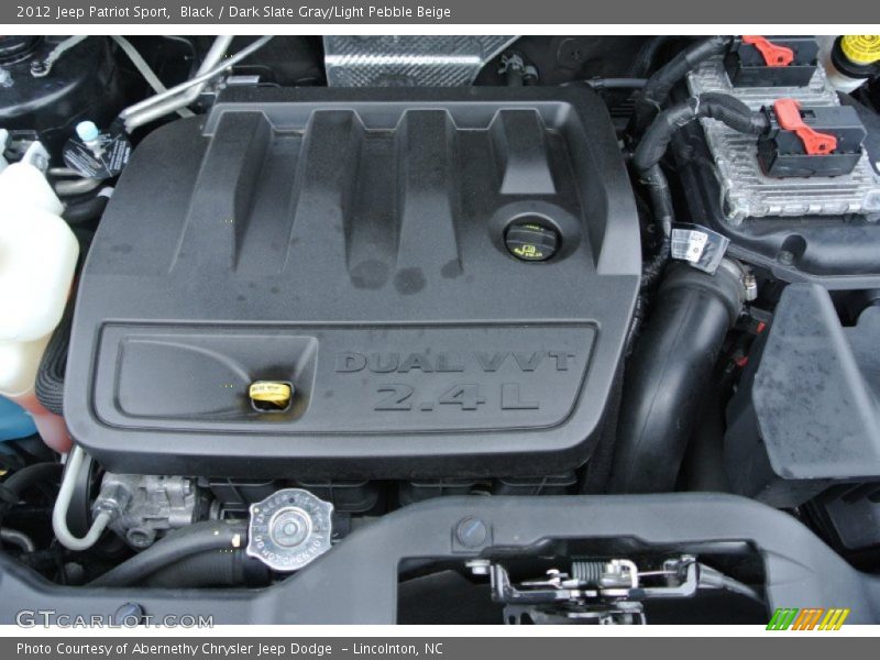 Black / Dark Slate Gray/Light Pebble Beige 2012 Jeep Patriot Sport