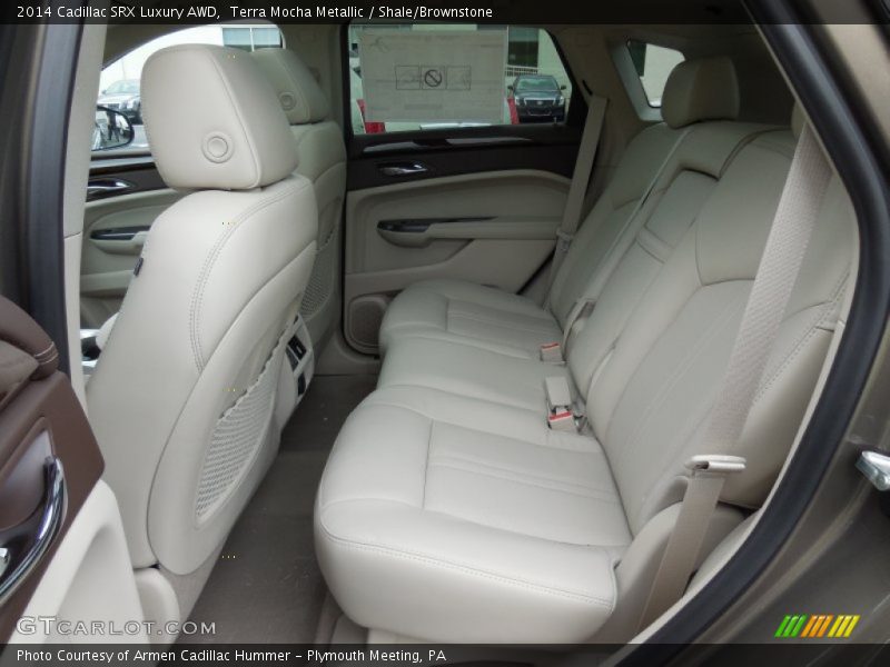 Terra Mocha Metallic / Shale/Brownstone 2014 Cadillac SRX Luxury AWD